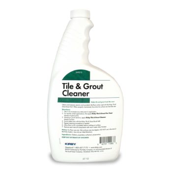 Use Kirby Tile & Grout Cleaner to clean deep into tile and grout joints.