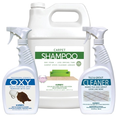 Kirby cleaning supplies