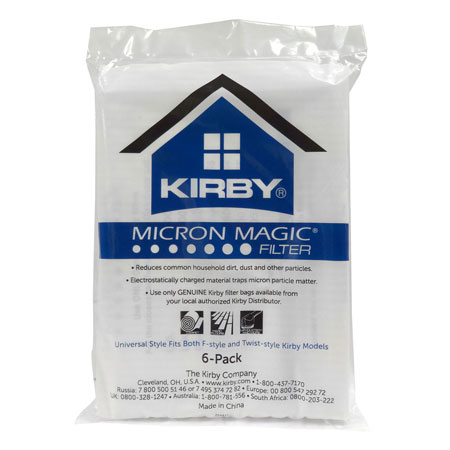 Kirby Vacuum Bags Allergen Reduction Filters Kirby Vacuum Bags Provide Great Filtration To Easily Remove Dirt Hair And Allergens From Your