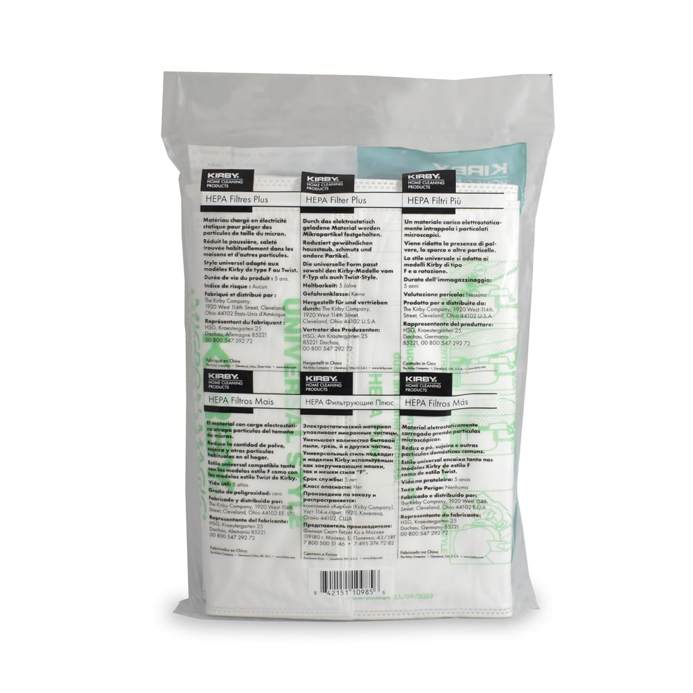Generation 1,2,3,4,5,6 Kirby Ultimate G And Sentria Allergen Filtration Bags Pkg Of 9