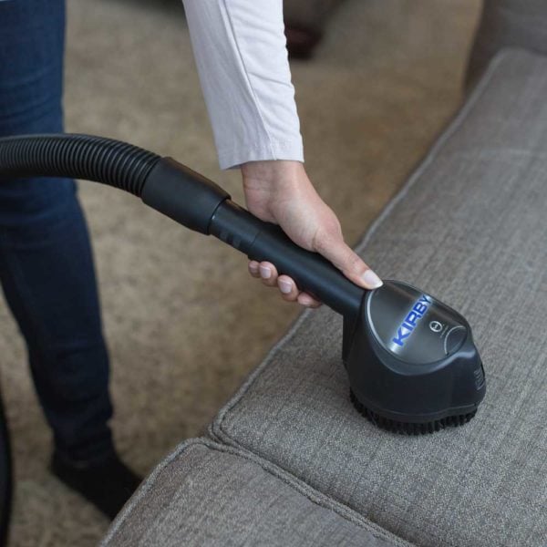 Use the Kirby ZippBrush to deep clean your couch, pillows, and upholstery.