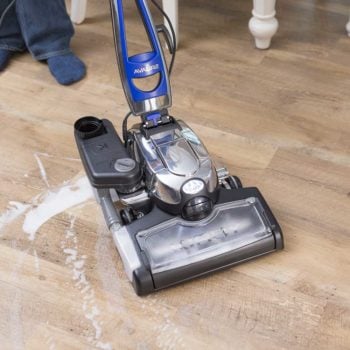 Remove dirt, build-up, and more from hard floors with the Kirby vacuum with Multi-Surface Shampoo System.