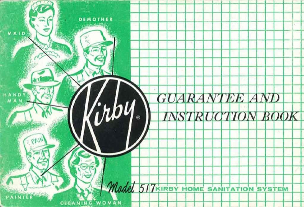 Manual del propietario Kirby modelo 517