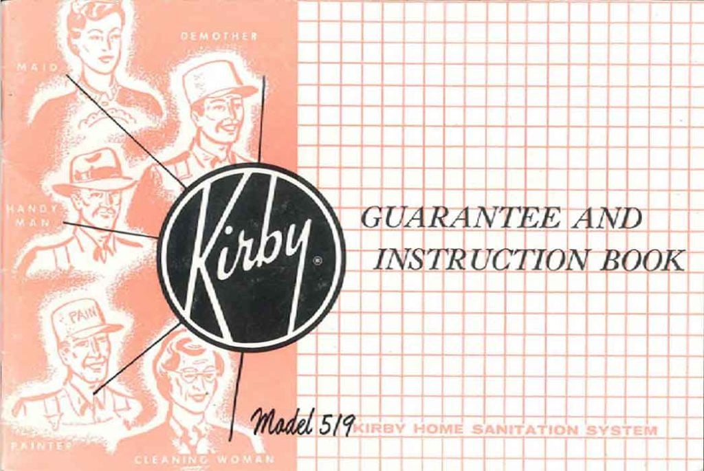 Manual del propietario Kirby modelo 519