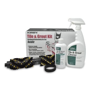 استخدم مجموعة Kirby Tile and Grout Kit لتنظيف مفاصل البلاط والجص بسهولة.