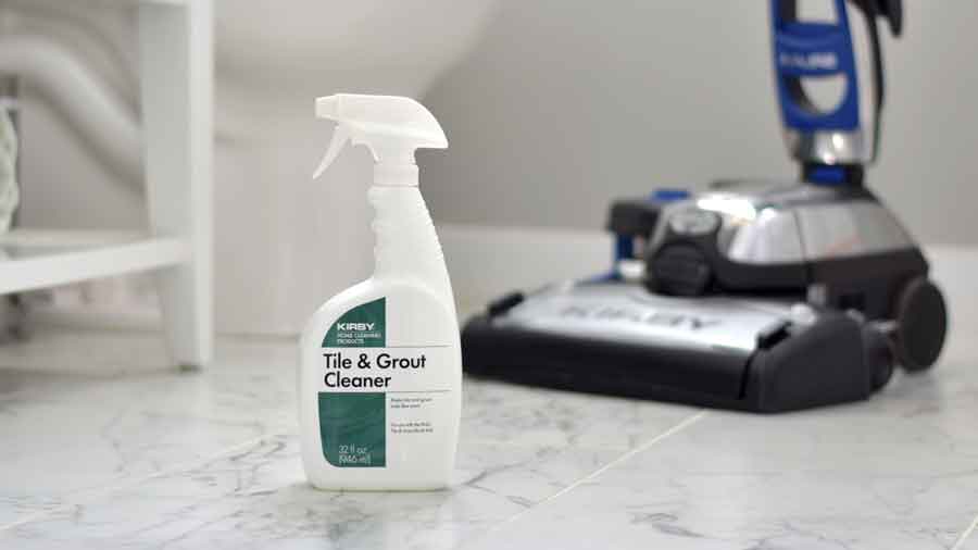 Kirby Tile & Grout Cleaner is the perfect tile cleaner to deep clean tile and grout joints.